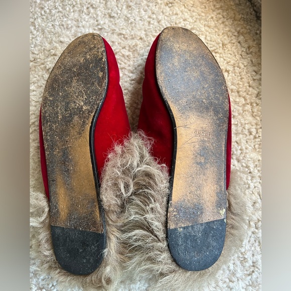 Gucci fur loafers ♥️ - Picture 5 of 5